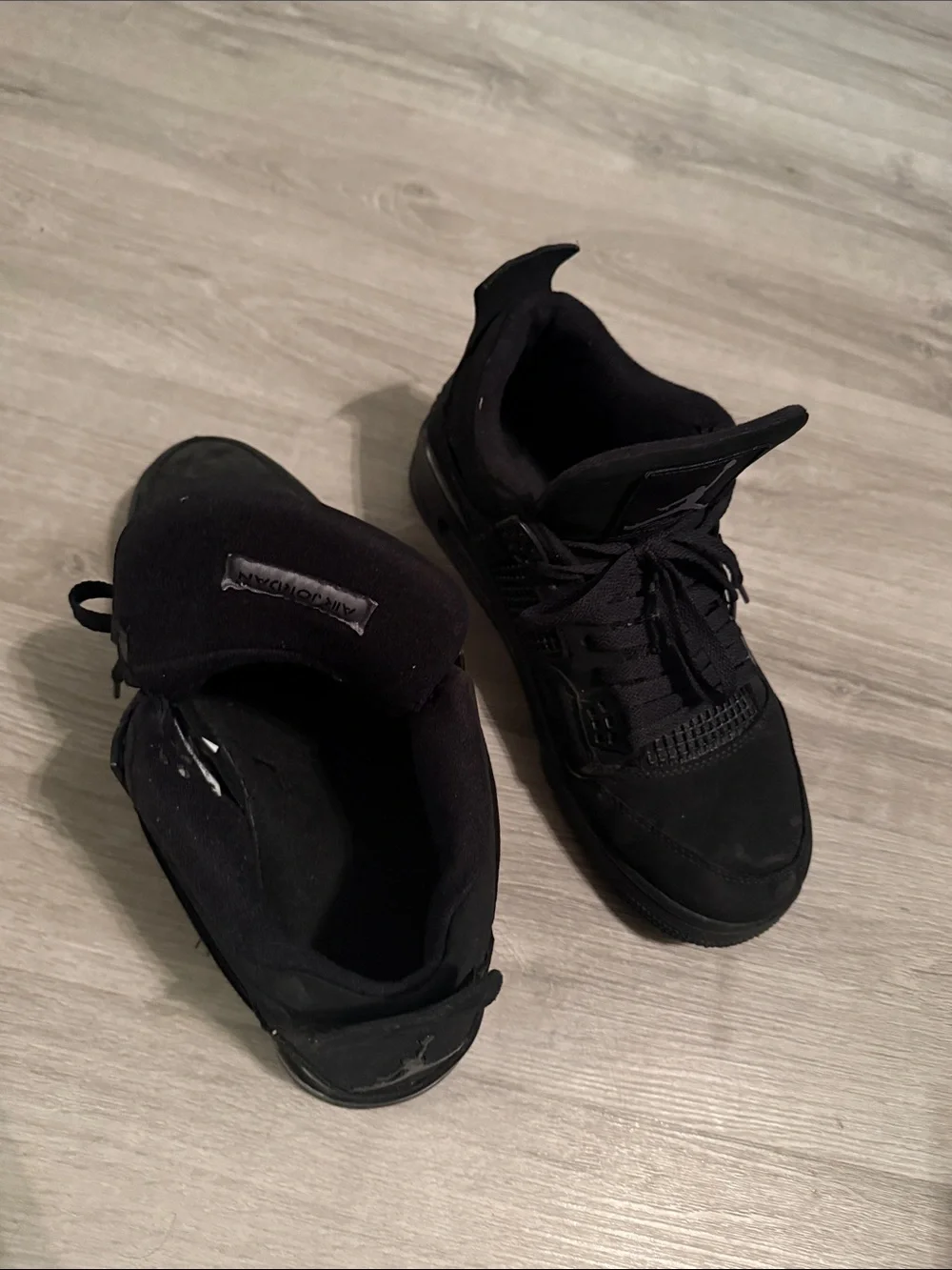Jordan Men's All-Black Retro Sneaker